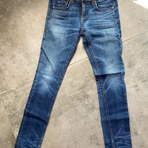 rag & bone Indigo Blue Mid-Rise Jeans